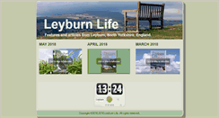 Desktop Screenshot of leyburn-life-online.co.uk